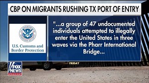 76K views · 2.6K reactions | Violence erupts at the U.S.-Mexico border as migrants assault border patrol agents and try to rush a Texas port of entry | Fox & Friends | Facebook