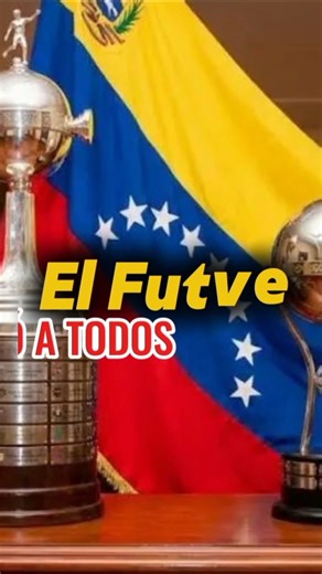 El #futve domo a TODOS! #planetafutbol #futbol #venezuela #vinotinto #conmebol #libertadores