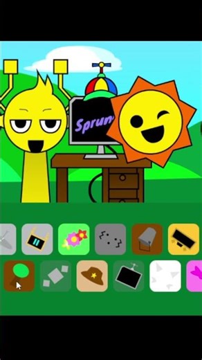 Fun Computer Simon Sun Mix #incredibox #sprunki #sprunkiincredibox