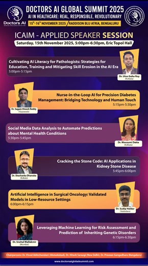  ICAIM – Applied Speaker Session | Doctors AI Global Summit 2025...