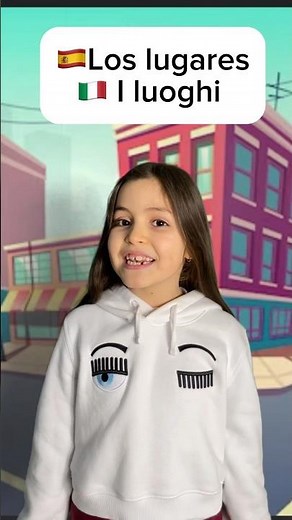 Aprende italiano|Clases de italiano|Clases para niños|italiano fácil|Los lugares #isabellove2016