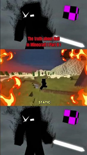 The truth about Null in Minecraft ( Part 8 ) #minecraft #minecraftshorts #minecraftcreepypasta #null