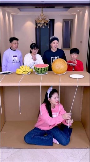 Mystery String Game: Delicious Fruit or Funny Face Paint? 😂