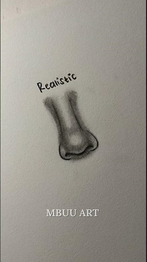 How to draw a nose in different art styles Tutorial✏️ #drawing #tutorial #howtodraw #nose #art