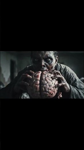 ASMR | Zombie Eating a Fake Brain | Squishy, Creepy & Wet Sounds