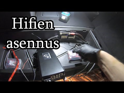 Toyota Avensis T27: Hifien asennus