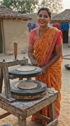 Atta Se Roti Maker Machine 😳 No Electricity Needed #shorts