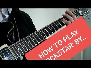 Learn How To Play 'Rockstar' by Nickelback For Guitar Using Barre Chords