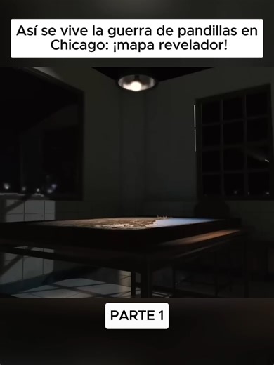 Así se vive la guerra de pandillas en Chicago ¡mapa revelador!#fyp #vairal #trending #parati
