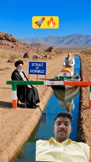 USA Oil Route Blocked by Iran?🤣| Funny Al Parody#usavsiran#straitofhormuz
