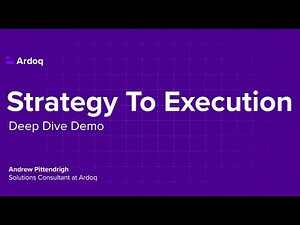 Master Strategy to Execution with Ardoq: Connect Objectives, Initiatives, and Capabilities