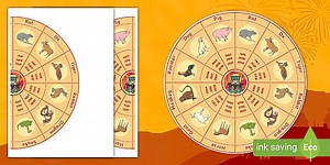 Chinese New Year - Zodiac Wheel