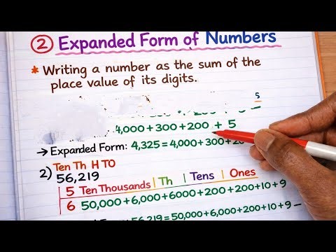 Expanded Form of Numbers ✍️ | Place Value Explained | விரிவாக்க வடிவம்