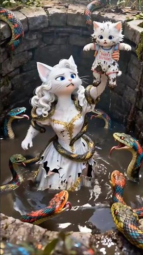 “The Forgotten Kitten😭😭 | Heart Touching Cat Story” #catstory #shorts #cartoon