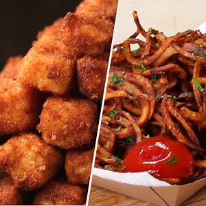 25K views · 83 reactions | 5 Crispy Homemade Fast Food Recipes  Let us know you favourites in the comments. RECIPES: https://tasty.co/compil…/5-crispy-homemade-fast-food-recipes | Tasty UK | Facebook