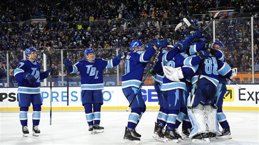 Stadium Series ends in a shootout
