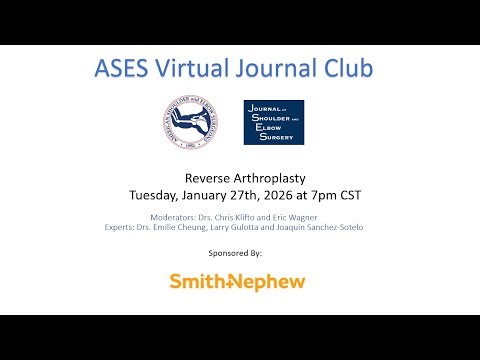 Virtual Journal Club – Reverse Arthroplasty