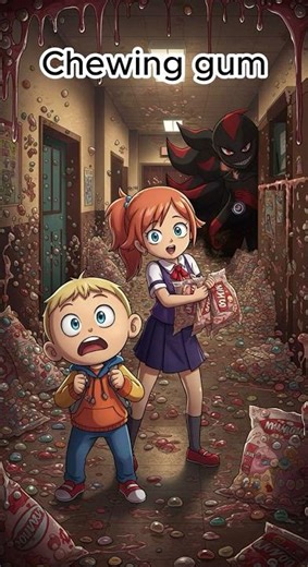 The Chewing Gum Conspiracy at School 😱🍬