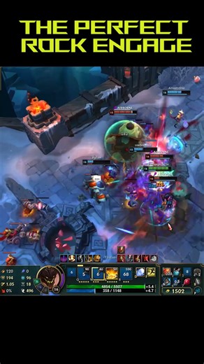 Unstoppable Malphite Engage | League of Legends ARAM Part 8 #shorts