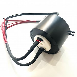 [Hot Item] 12mm Inner Diameter Big Current 2 Circuits 100A Slip Ring/Rotary Joint/Rotating Connector