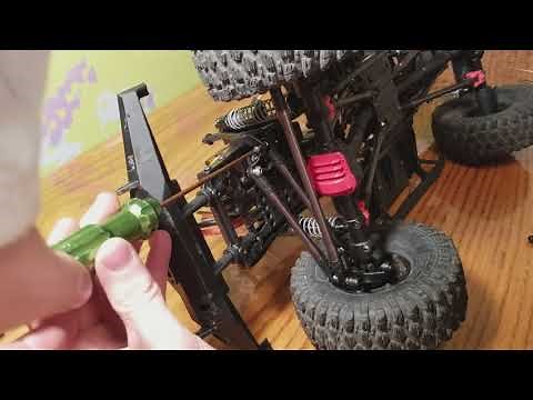 Scx10 2 kit how to convert it to full 4 link front and back