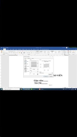 CÁCH TẠO BÌA KẾ HOẠCH VÀ BÁO CÁO SIÊU NHANH TRÊN WORD