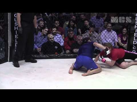 Bloody MMA girl fight! Jimmy vs Seidner Rock em Sock em!