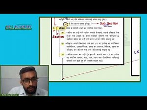 Understanding Section, Sub Section, Clause, Sub Clause