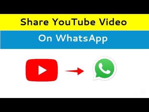 How to share youtube video on whatsapp