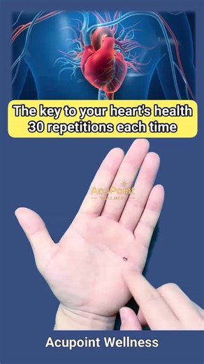 34K views · 842 reactions | This is the key to your heart's energy release. doing 30 repetitions each time. #hearthealth #HeartHealing #dailyexercise #wellness #healthtips | Acupoint Wellness | Facebook
