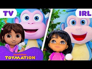 Boots Makes a BIG Wish With a Dandelion! 🙊 | Dora Toys | Toymation