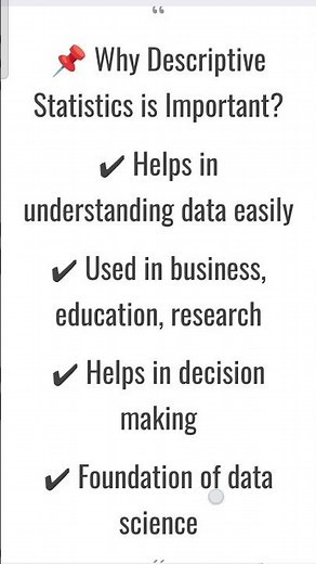 Descriptive Statistics in One Lecture | Easy Explanation with Examples