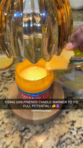CANDEL WARMERS ARE FANCY HEAT LAMPS 🕯️🗿 #candels #cheese #lifehacks