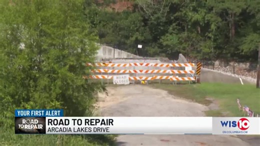 Arcadia Lakes Drive construction begins 11 years after 2015 floods. Here’s what comes next.