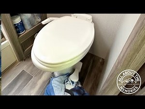 How to install an RV toilet and Bidet