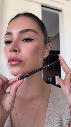 Dior Red Matte Eyeliner Tutorial | Beauty TikTok