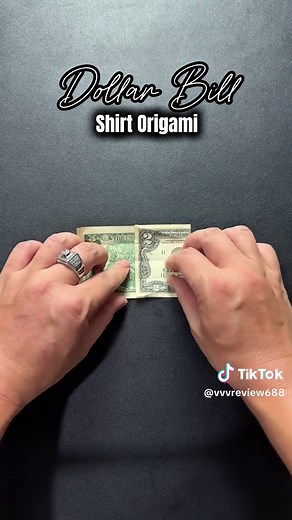 Dollar Bill Origami Shirts: Creative DIY Paper Craft