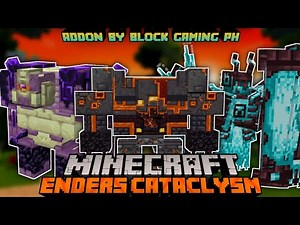 Minecraft Pe Monster Mod - Ender's Cataclysm Addon || Minecraft Pe Mod and Addon Showcase