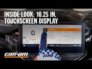 10.25" Touchscreen Display | Can-Am 2024