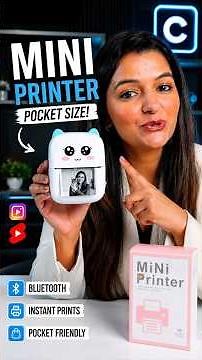 This Mini Printer Needs NO Ink! 😱 Portable Thermal Printer Review