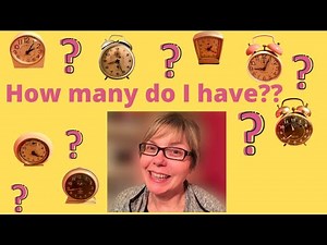 Vintage Clock Collection ⏰ Vintage Firsts Collab