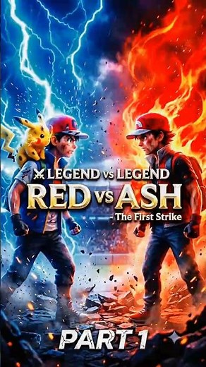 RED vs ASH 😱 The Ultimate Pokémon Battle Begins! ⚡ | Part 1