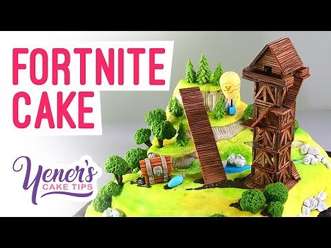FORTNITE CAKE Tutorial | Yeners Cake Tips with Serdar Yener from Yeners Way
