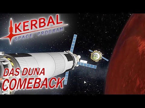 DAS DUNA COMEBACK in Kerbal Space Program Deutsch German Gameplay