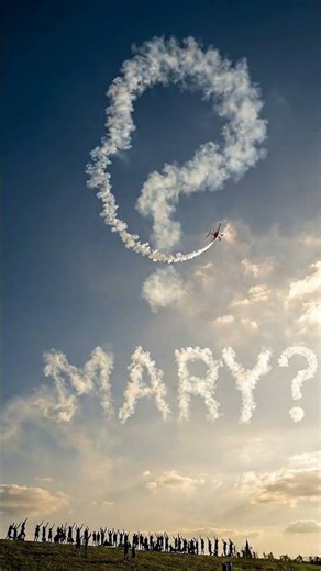 EPIC RC Plane Skywriting Proposal for MARY! 💍✈️