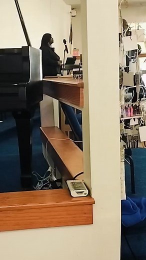 I'm so proud of the young adult choir of Calvary Baptist Church....they did a great job and sang their hearts out... | Victor Wright