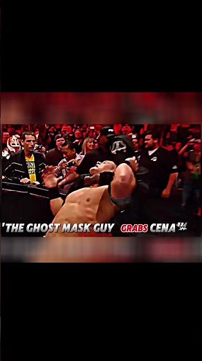 John Cena vs The Ghost👻 #shorts #wweedits #johncena