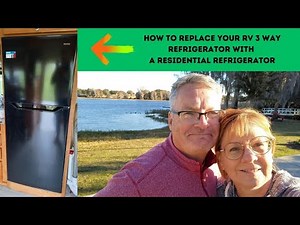 How to replace your RV 3 way refrigerator with a residential refrigerator