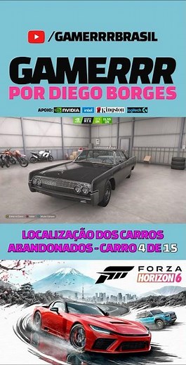 🔴 ONDE ESTÃO OS CARROS ABANDONADOS NO CELEIRO DO FORZA HORIZON 6 - CARRO 4 DE 15 #forzahorizon6