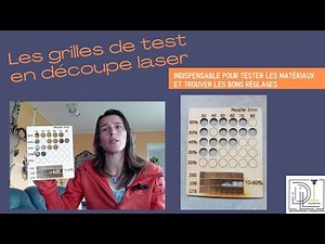 Les grilles de test en découpe laser